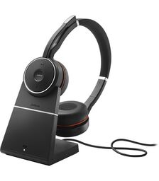 Jabra Evolve 75 UC Stereo Charging Stand Headset - 7599-838-199