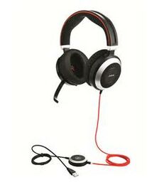 Jabra Evolve 80 UC Corded Stereo Headset - 7899-829-209