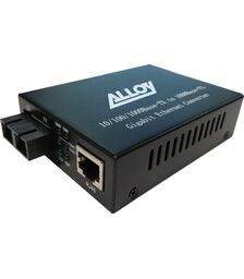 Alloy Single Mode Gigabit Fibre SC Media Converter - AC1000SC.10