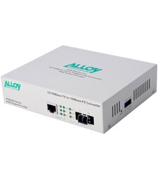 Alloy PoE PSE Fast Ethernet Media Converter - POE200LC
