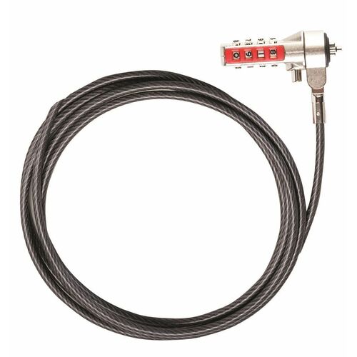 Targus PA410AU DEFCON T-Lock Resettable Combination Cable Lock