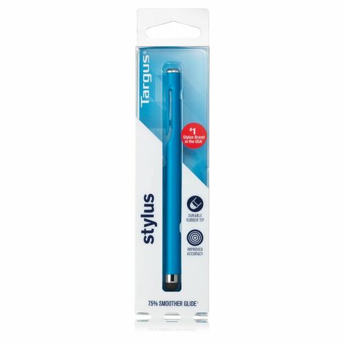 Targus Smooth Glide Standard Stylus - Blue AMM16502US