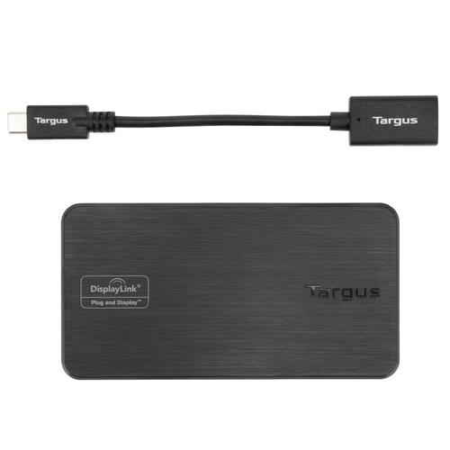 Targus DSU100US USB 3.0 & USB-C Dual Travel DockTargus DSU100US USB 3.0 & USB-C Dual Travel Dock