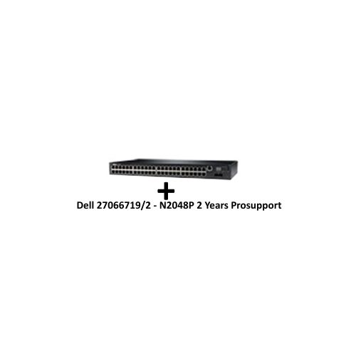 Dell EMC Switch N2048P + Upgrade to 5yr 210-ABNY-5YR PS UPGRADE
