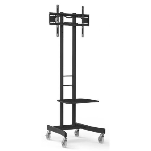 ATDEC Black -TV Mobile Cart for medium and large displays AD-TVC