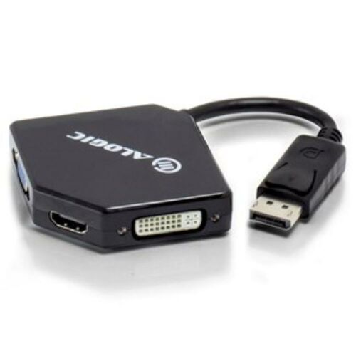 ALOGIC 3-in-1 DisplayPort to HDMI DVI VGA Adapter DP-VGDVHD-ADP