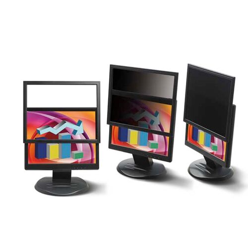 3M Black  Framed Privacy Filter for 24" LCD Monitor 98044060618