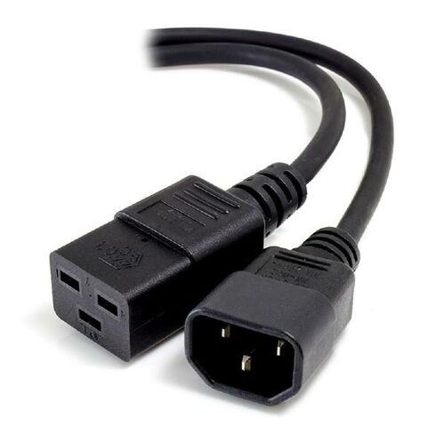 ALOGIC 1m IEC C14 to IEC C19 Power Extension Cord MF-C14C19-01