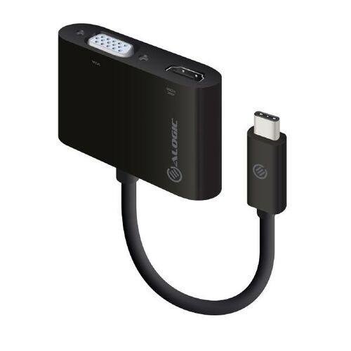 ALOGIC 2-in-1 USB-C to HDMI VGA Adapter UCVGHD-ADP