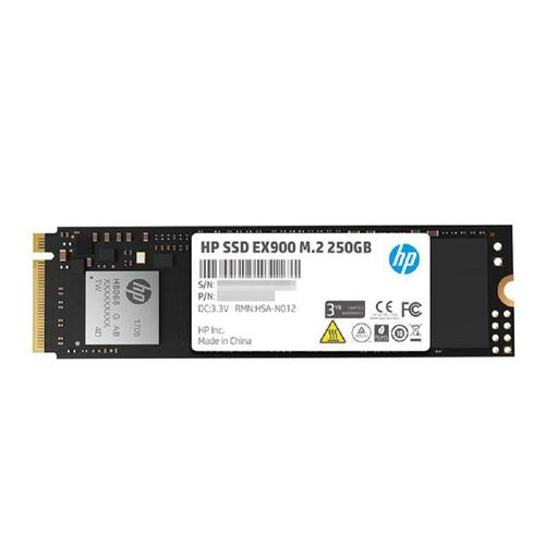 HP SSD EX900 M.2 NVMe 250GB 3D TLC - 2YY43AA#ABB