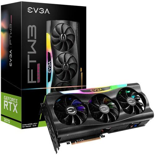 EVGA GeForce RTX 3070 FTW3 8GB Ultra Gaming (08G-P5-3767-KR)