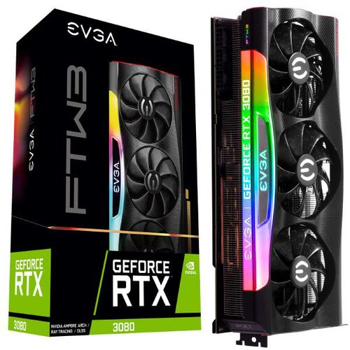 EVGA GeForce RTX 3080 FTW3 10GB Gaming Graphics - (10G-P5-3895-KR)