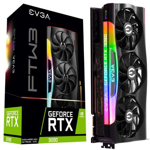 EVGA GeForce RTX 3090 FTW3 24GB Gaming Graphics 24G-P5-3985-KR