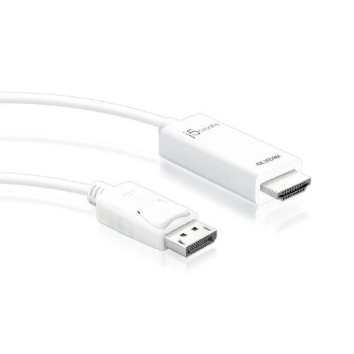 J5create 4K DisplayPort (DP) to HDMI 1.8m Cable (JDC158)