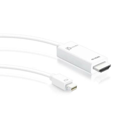 J5create 4K HDMI to Mini DisplayPort (MDP) 1.8m Cable (JDC159-nqr)