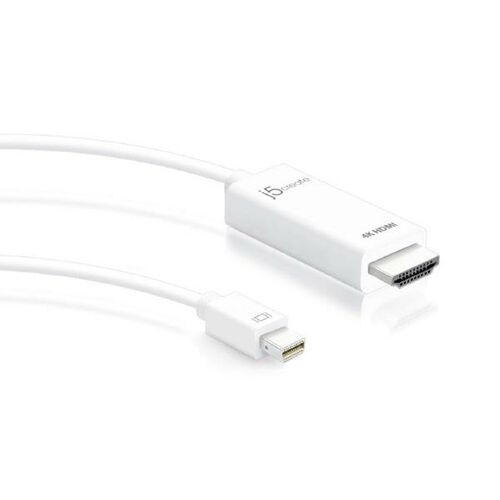 J5create 4K Mini DisplayPort (MDP) to HDMI 1.8m Cable (JDC159)