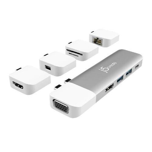 J5Create Ultra-drive Kit USB-C Modular Mini Dock (JCD389)