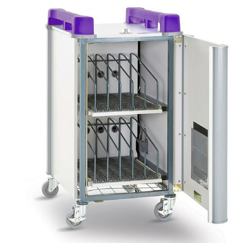 LapCabby 10 Device Mobile AC Charging Trolley - 15LC-LAP-10V-BL