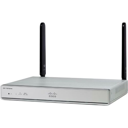 Cisco ISR 1100 8P Dual GE Router w/ LTE Adv SMS/GPS LATAM & APAC