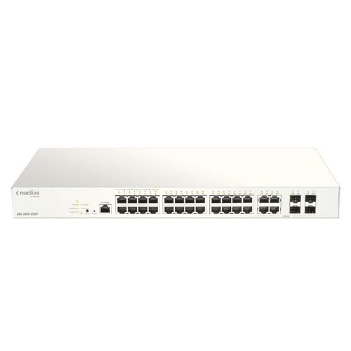 D-Link 28-Port Nuclias Cloud-Managed PoE Switch DBS-2000-28MP