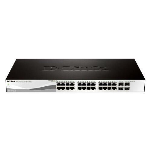 D-LINK 28-Port Gigabit WebSmart Switch - (DGS-1210-28)