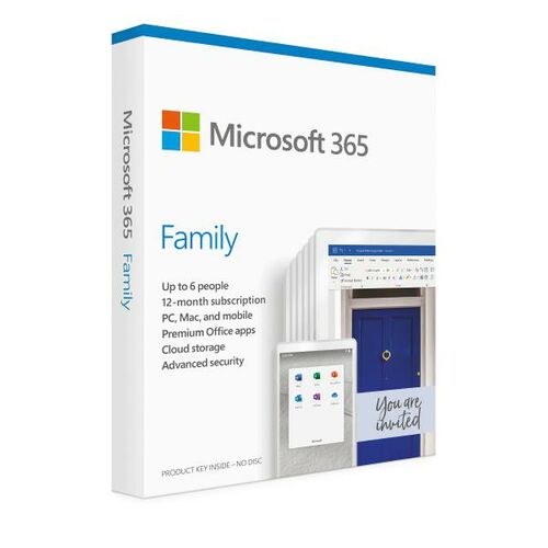 Microsoft Office 365 Family APAC DM Subscr 1YR - 21MS-OFF365FAMILY