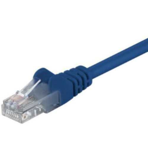 Shintaro Cat6A U/UTP Patch Lead Blue 0.5m - 01SHCAT6A05MBLU-R