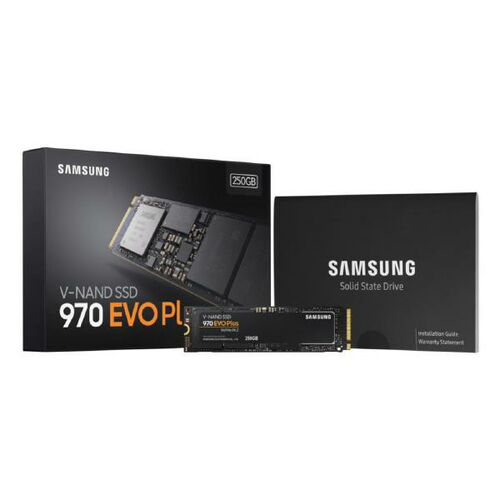 Samsung 970 Evo Plus 250GB M.2 2280 NVMe - 06S-970EP-250GB