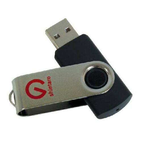 Shintaro 64GB Rotating Pocket Disk USB2.0 - 08SHR64GB