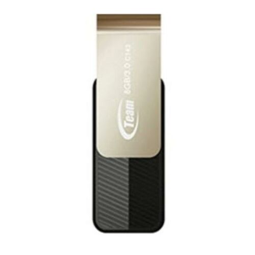 Team Group USB Drive 8GB Capless - 08T-C143-8GBBLACK