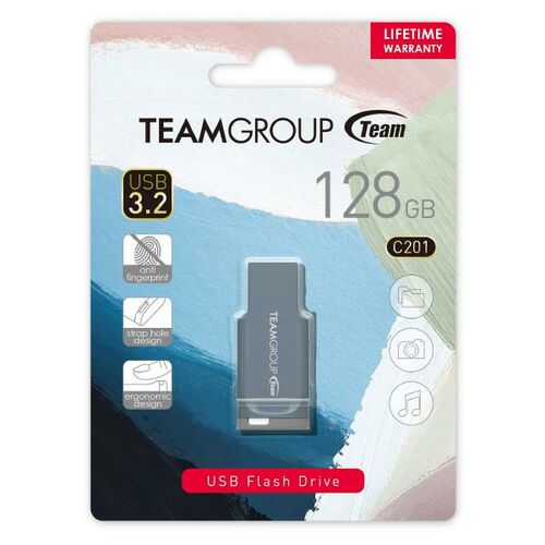 TEAM C201 128GB Flash Drive Morandi - 08T-C201-128GB