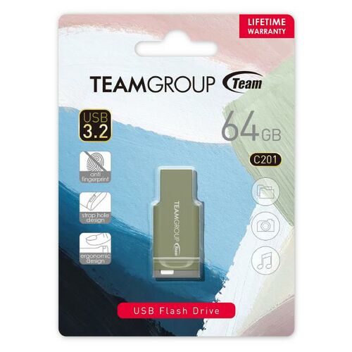 TEAM C201 USB3.2 Morandi Color - 08T-C201-64GB