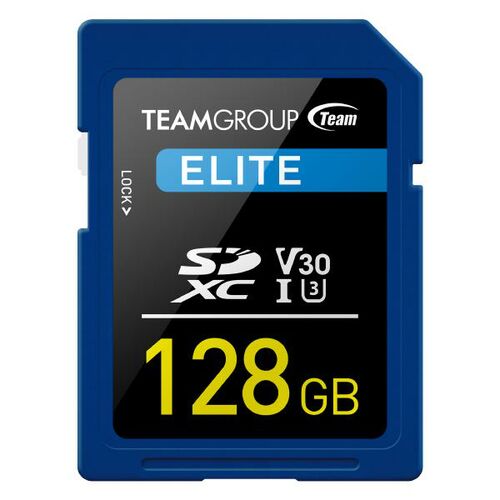 Team Group Elite SDXC UHS-I U3 - 09T-ELITESDXC-128GB