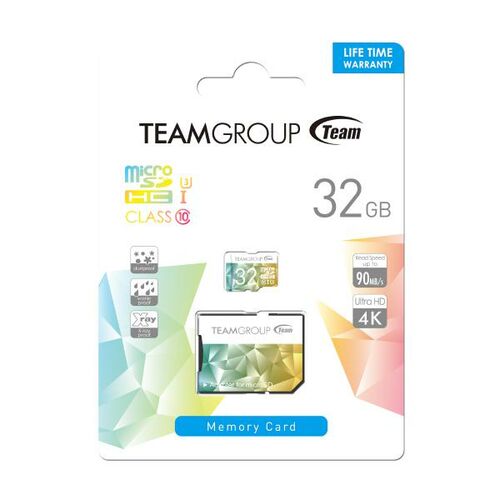 Team Color Card II Micro SDHC UHS-1 - 09T-U3-32G