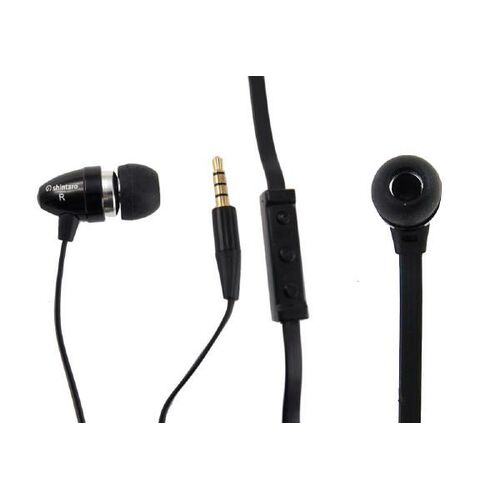 Shintaro Stereo Flat Cable Earphone & Microphone - 14SH-EARFVM