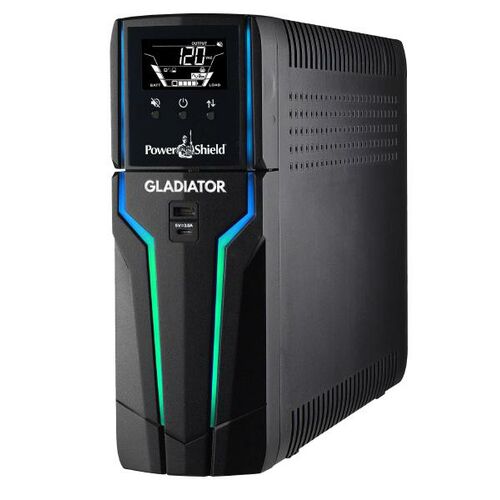 PowerShield Gladiator 1500VA/900W Interactive Gaming UPS PSGL1500