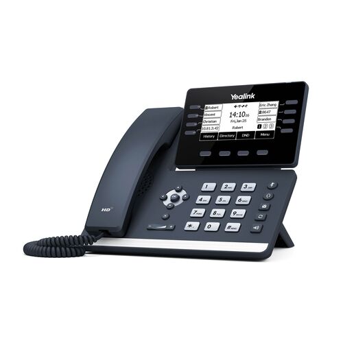 Yealink 12 Line HD Greyscale Screen IP Phone - SIP-T53