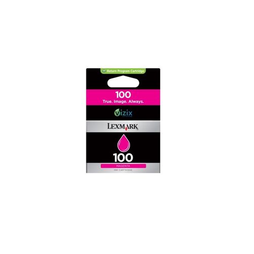 Lexmark #100 MAGENTA RETURN PROGRAM STD YIELD - P/N:14N0901AAN