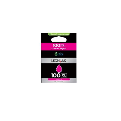 Lexmark #100XL MAGENTA RETURN PROGRAM STD YIELD - P/N:14N1070AAN