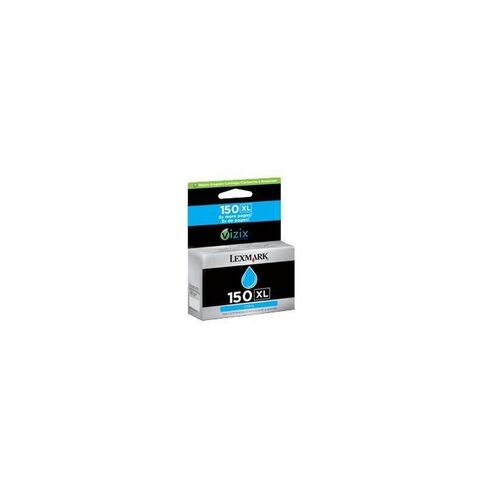 Lexmark 150XL Cyan High Yield Ink Cartridge - 14N1615AAN