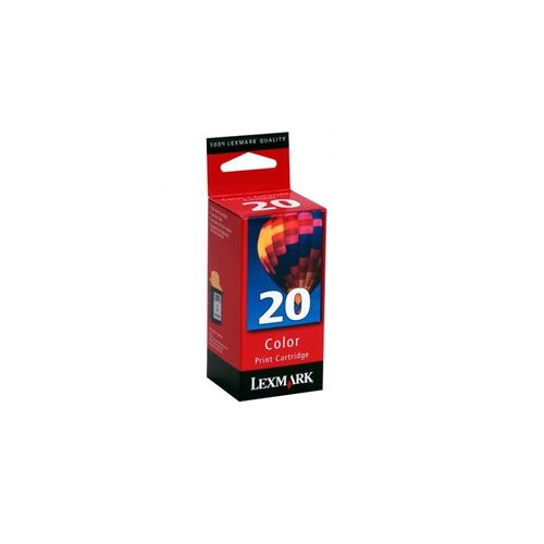 Lexmark #20 COLOUR STANDARD YIELD Ink Cartridge - P/N:15M0120A