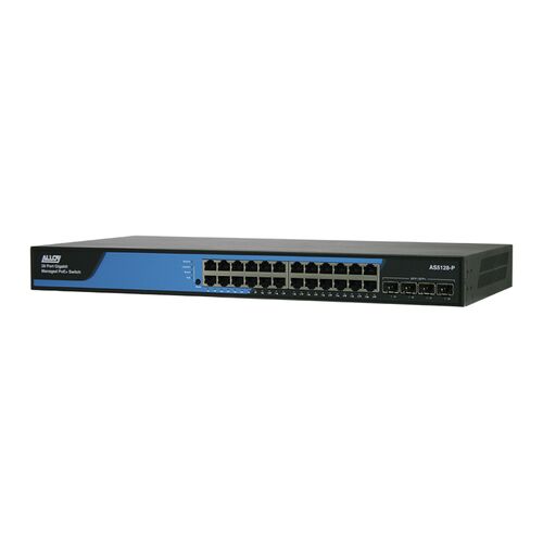 Alloy 28 Port Layer 3 Lite Managed POE Switch - AS5128-P