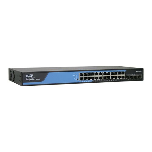 Alloy 28 Port Layer 3 Lite Managed POE Switch - AS5128-P