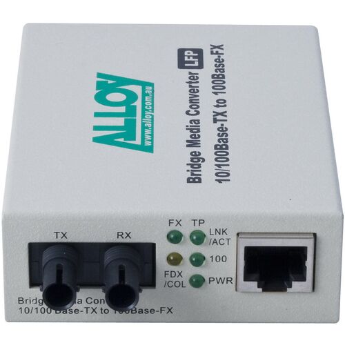 Alloy 100Mbps Standalone Media Converter - FCR200ST