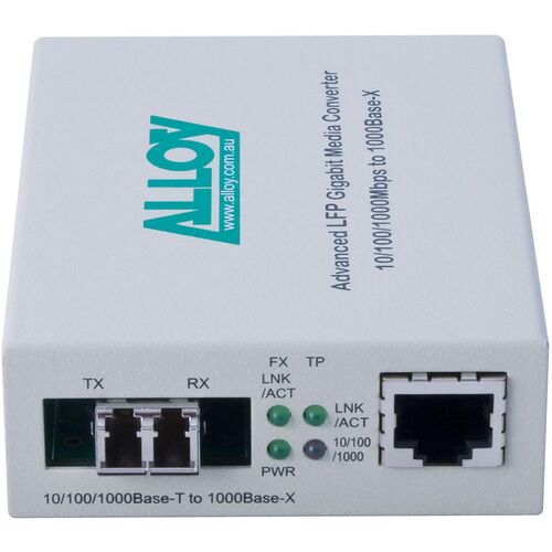 Alloy Gigabit Standalone Media Converter - GCR2000LC.10