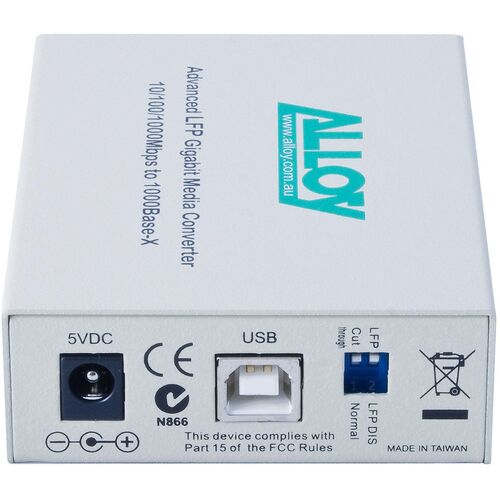 Alloy Gigabit Standalone Media Converter - GCR2000LC.10