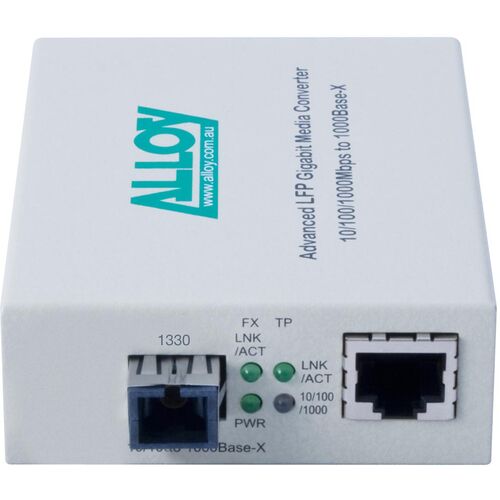 Alloy Gigabit Standalone Media Converter - GCR2000S3.20