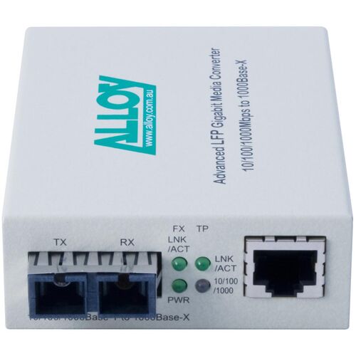 Alloy Gigabit Standalone Media Converter - GCR2000SC.10