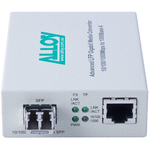 Alloy Gigabit Standalone Media Converter - GCR2000SFP