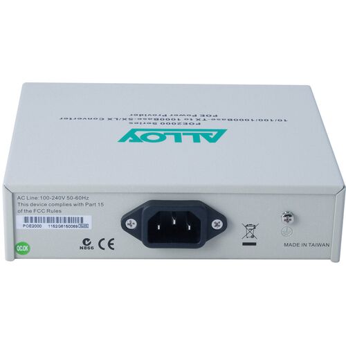 Alloy POE PSE Gigabit Ethernet Media Converter - POE2000LC.10